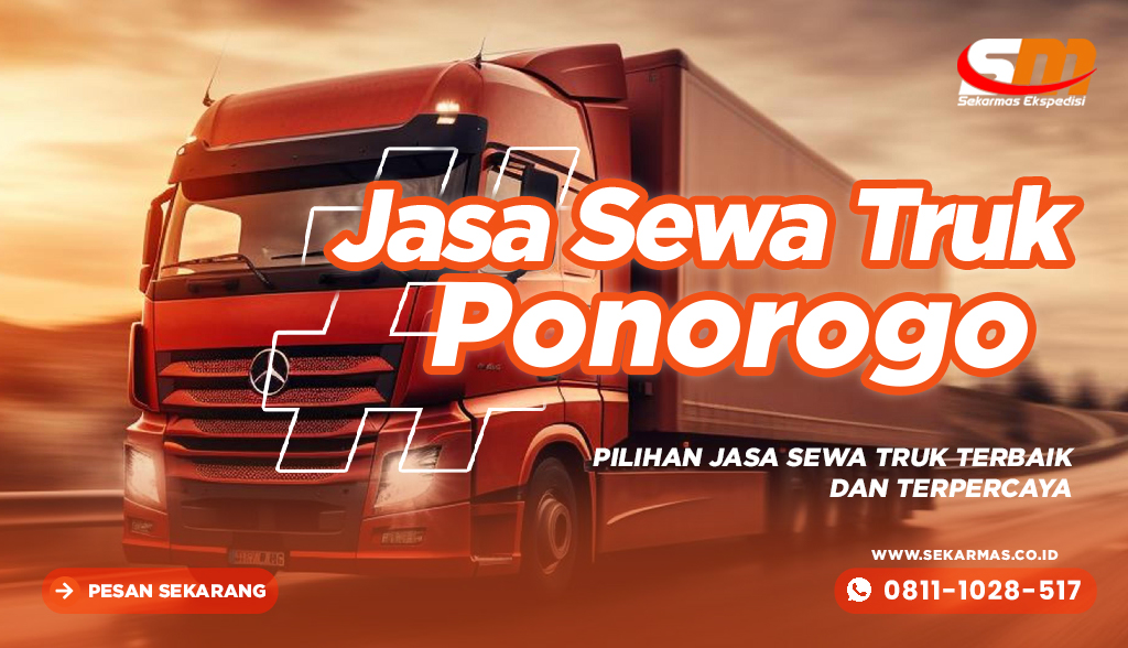 Jasa Sewa Truk Ponorogo Jakarta